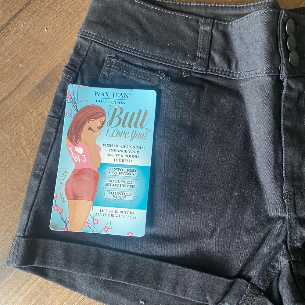 NWT Wax shorts black - Picture 4 of 4